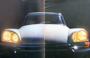 Citroen DS Modelprogram 1972 Carbrochure  (10114)